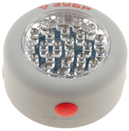 Светодиодный фонарь ЗУБР 24 LED крючок для подвеса магнит 61812