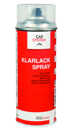 CS Лак аэрозольный Klarlack Spray - прозрачный блестящий , 400мл