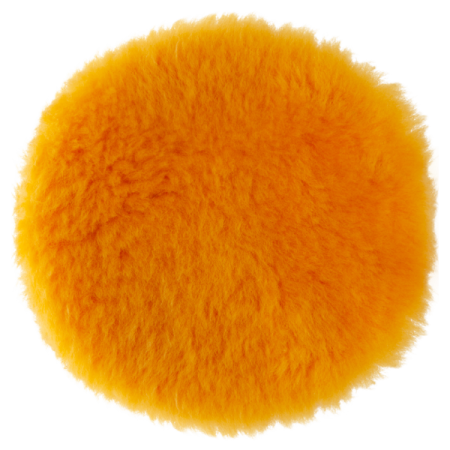 Полировальный диск из натуральной овчины HANKO 150 мм, жёлтый