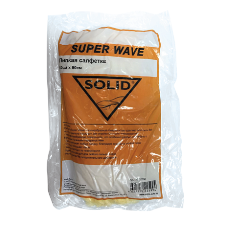 Салфетка липкая Solid Super Wave антистатическая пылесборная