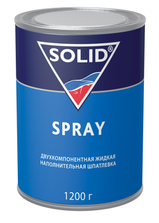 Solid Spray жидкая шпатлевка для окончательных работ