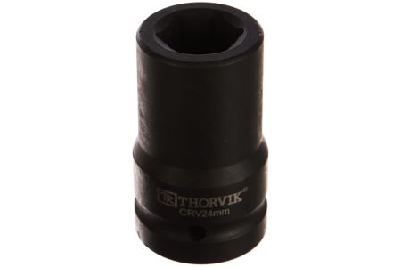 Thorvik LSWS00124 Головка торцевая для ручного гайковерта 1"DR, 24 мм