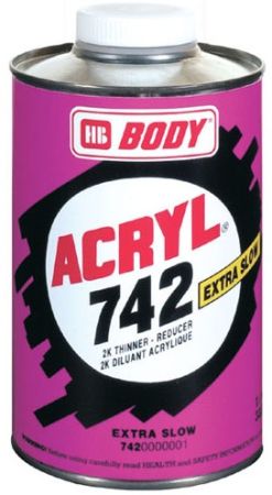 Растворитель Body 742 ACRYL (оч. медл.) (1л)