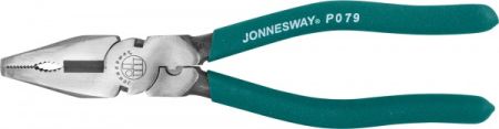 Jonnesway P088 Пассатижи с полимерными рукоятками, 200 мм