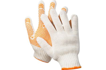 Трикотажные перчатки STAYER Rigid р. L-XL для тяжелых работ с ПВХ-гель покрытием 11404-XL