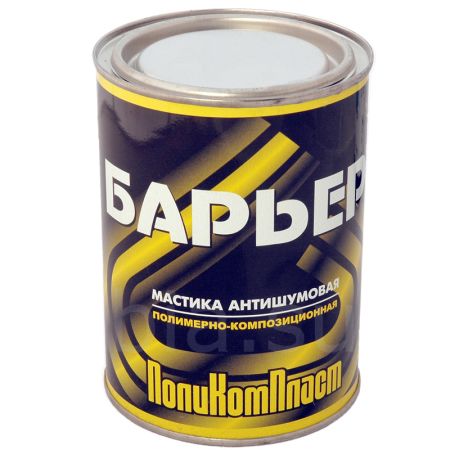 Мастика антишумовая "Барьер", уп. 0,9 кг