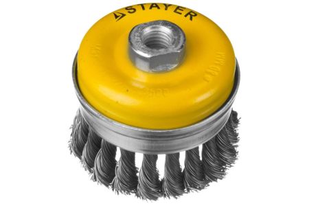 STAYER Ø 80 мм, щетка чашечная для УШМ 80 мм, 35137-080