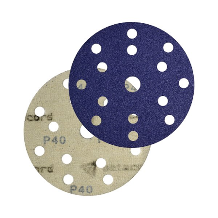 Материал абразивный в кругах D 150, керамозерно, 21 отверстие, Р40