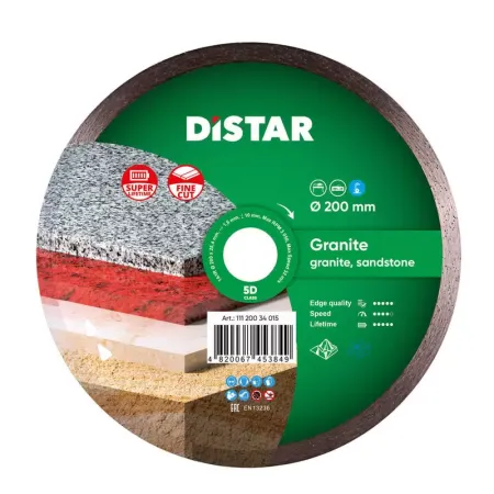 DISTAR Круг алмазный 1A1R 200*1.6*10*25.4 Granite