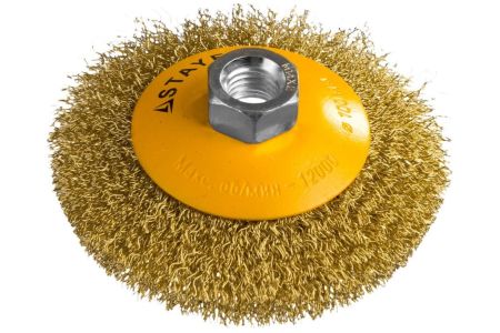 STAYER Ø 100 мм, щетка коническая для УШМ 35133-100