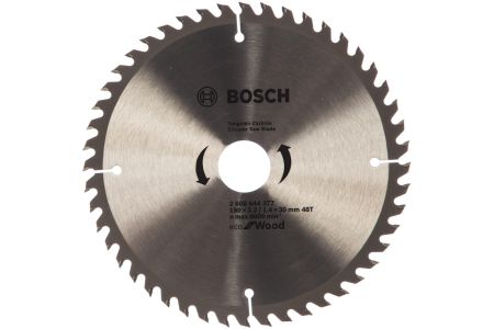 BOSCH Пильный диск  ECO WO 190x30-48T по дереву 2608644377