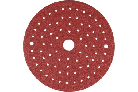 Материал абразивный в кругах D 150, Multiholes, на пластиковой основе, Р40