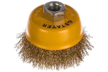 STAYER Ø 75 мм, щетка чашечная для УШМ 35125-075