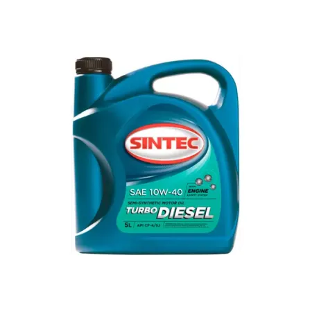 Масло SINTEC Turbo Diesel SAE 10W-40 API CF-4/CF/SJ бочка 204л/Motor oil 204liter barrel разлив
