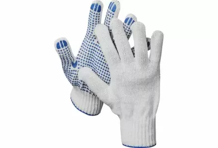 Рабочие перчатки DEXX ПВХ покрытием 10 пар 11400-H10