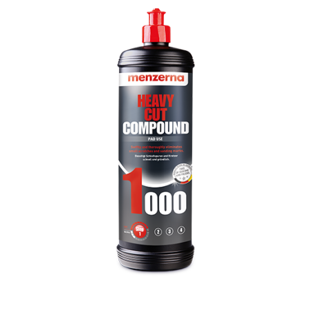 Высокоабразивная полировальная паста Menzerna Heavy Cut Compound 1000, 1 кг