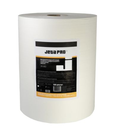 Салфетки Jeta Pro высокопрочные для обезжиривания JX-80, 500 шт в рулоне