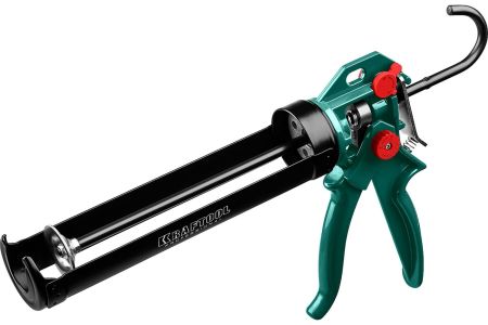 Усиленный cкелетный поворотный пистолет для герметика KRAFTOOL EXPERT 4-in-1 310 мл 06675