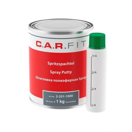Carfit Шпатлевка полиэфирная напыляемая 2K CF Spray, комплект