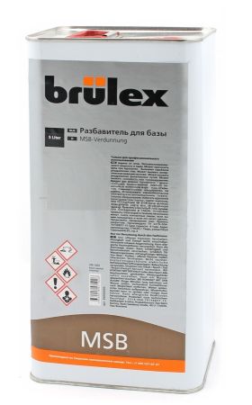 Разбавитель Brulex для базы MSB, 5 л.