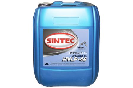 Масло гидравлическое Sintec Hydraulic HVLP 46 канистра 20л/Hydraulic oil